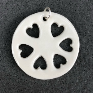 Cut Out Heart Pendant